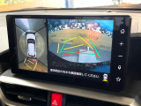 【パノラミックビューモニター】専用のカメラにより、上から見下ろしたような視点で360度クルマの周囲を確認することができます☆死角部分も確認しやすく、狭い場所での切り返しや駐車もスムーズに行えます。