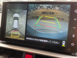 【パノラミックビューモニター】専用のカメラにより、上から見下ろしたような視点で360度クルマの周囲を確認することができます☆死角部分も確認しやすく、狭い場所での切り返しや駐車もスムーズに行えます。