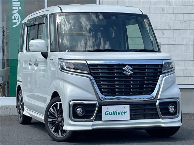 スペーシアカスタム ハイブリッド(HYBRID)  XSターボ 4WD 4WD ワンオーナー