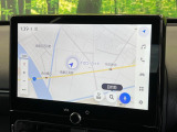 【10.5インチナビ】高級感とインパクトのある大画面ナビを装備。各種オーディオ操作はもちろん、スマホ連携もできる利便性の高いナビです♪