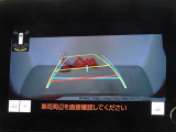 バックガイドモニターを装備しています、車庫入れもラクラクです。