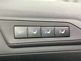 【運転席ポジションメモリー付パワーシート】ワンタッチで記憶させていたシートの前後・リクライニングはもちろんシートリフターも備えます☆快適なドライブをお楽しみ下さい♪
