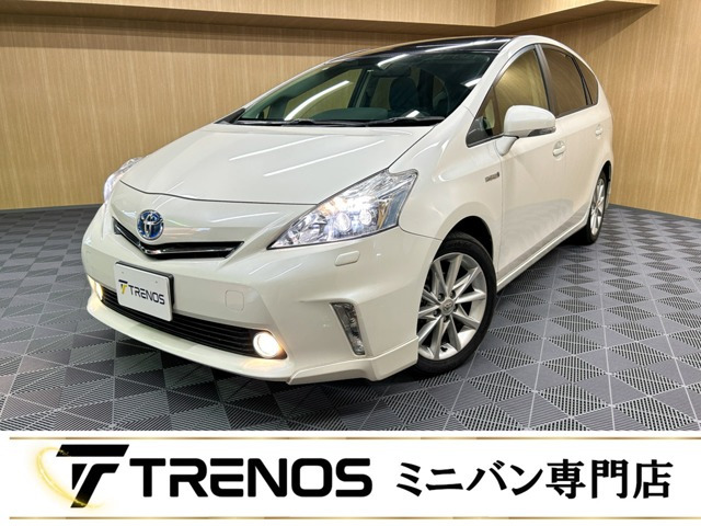 プリウスα 1.8 G ツーリングセレクション・スカイライトパッケージ 禁煙車/ガラスル...