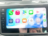 ●Apple Car Play:スマホとの有線接続で、ナビ・オーディオ再生などスマホのアプリ機能が画面でも使える便利機能です!