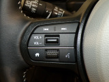 【ステアリングリモコン】ステアリングにオーディオ調節可能なスイッチが装備されていますので運転中でも視線をそらさずにオーディオの調節が可能です!