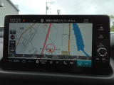 純正ナビが搭載されています。初めての道も安心ですね。Bluetooth接続可能!
