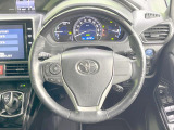 【ステアリングスイッチ】運転中、前方から目線をそらすことなく、オーディオ等の操作が可能な便利機能!安心&快適なドライブを演出してくれます♪