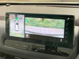 【アラウンドビューモニター】専用のカメラにより、上から見下ろしたような視点で360度クルマの周囲を確認することができます☆死角部分も確認しやすく、狭い場所での切り返しや駐車もスムーズに行えます。