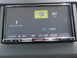 オーディオソースはご覧の通りです。Bluetoothを搭載しています。スマホと連動させると音楽等楽しむことが出来ます。
