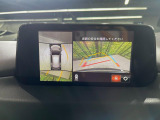 【360&deg;ビューモニター】専用のカメラにより、上から見下ろしたような視点で360度クルマの周囲を確認することができます☆死角部分も確認しやすく、狭い場所での切り返しや駐車もスムーズに行えます。