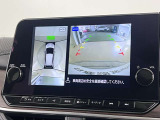 上から丸見えアラウンドビューモニター付きです。