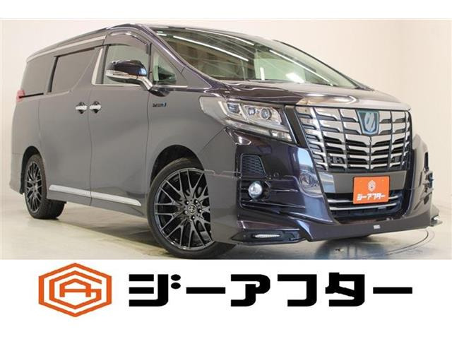 アルファード ハイブリッド 2.5 SR Cパッケージ E-Four 4WD TRDエアロ 後席モニター ...