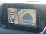 【アラウンドビューモニター】はまるで上から見ているような視点で周囲を確認できます!駐車が苦手な方でも安心して駐車できますね♪