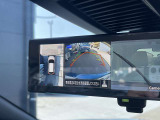 【アラウンドビューモニター】はまるで上から見ているような視点で周囲を確認できます!駐車が苦手な方でも安心して駐車できますね♪