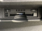ETC車載器付きです。高速道路の料金所もスムーズに通過できます。