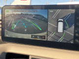 【アラウンドビューモニター】はまるで上から見ているような視点で周囲を確認できます!駐車が苦手な方でも安心して駐車できますね♪