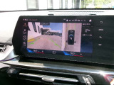 高画質の全周囲カメラが付いております。コーナーセンサーと併せてご利用いただくと駐車も楽々