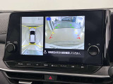 上から丸見えアラウンドビューモニター付きです。