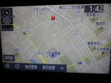 地図画面はこのように分かりやすく表示されます♪目的地を設定して快適なドライブにしましょう!