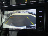 バックモニターが付いているため、車庫入れも安心です!