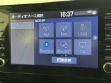 お気に入りの曲をBluetoothで再生できます♪ ドライブがさらに楽しくなりますよ♪