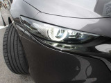 鋭く前方を照らす、LEDヘッドライト。遠くまで視界が開けることで、より安心したストレスのない走行を、提供してくれます。ライトの寿命が長いこともLEDライトの特徴です。