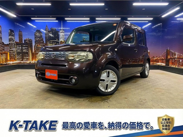 キューブ 1.5 15X Vセレクション (禁煙車)(純正メモリーナビ)(フルセグTV)(