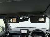 ★ミラー付きのサンバイザーが装備されています!