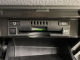ETC車載器付きです。高速道路の料金所もスムーズに通過できます。