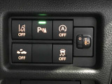 運転席回りのスイッチで安全装備のON/OFFも簡単に!