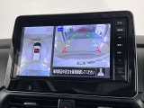 上から丸見えアラウンドビューモニター付きです。