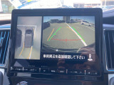 【 全方位カメラ 】上から見下ろしたように駐車が可能です。安心して縦列駐車も可能です♪