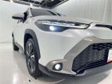 フォグランプ装着車です。暗い夜道の車両前方を明るく照らします