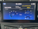 ナビ画面で各種設定が可能です