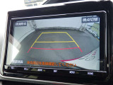 バックモニターが付いているため、車庫入れも安心です!