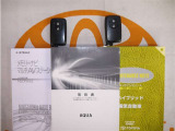 スマートキー付。取扱説明書とメンテナンスノートもあります!!