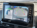 【アラウンドビューモニター】はまるで上から見ているような視点で周囲を確認できます!駐車が苦手な方でも安心して駐車できますね♪