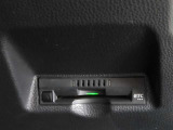 ETC車載器付きです。高速道路の料金所もスムーズに通過できます。