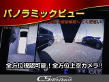 ★パノラミックビューモニター★車両周辺を映す装備!車庫入れをサポート致します!