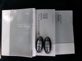 取扱説明書が付いて安心です。 スペアキーも完備