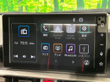 【純正9型ディスプレイオーディオ】お手持ちのスマートフォンとの連携で、ナビや音楽再生など各種アプリを使用可能。スマホに近い感覚でお使いいただけます♪