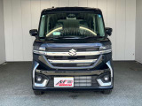 スペーシアカスタム ハイブリッド(HYBRID)  XS 4WD 届出済未使用車 シートヒーター HUD
