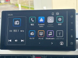 【ディスプレイオーディオ】お手持ちのスマートフォンとの連携で、ナビや音楽再生など各種アプリを使用可能。スマホに近い感覚でお使いいただけます♪