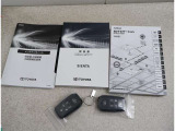メンテナンスノート付きです。過去の整備記録を確認したり、お車の状況にあった整備をすることに役立ちます。
