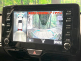 【パノラミックビューモニター】専用のカメラにより、上から見下ろしたような視点で360度クルマの周囲を確認することができます☆死角部分も確認しやすく、狭い場所での切り返しや駐車もスムーズに行えます。