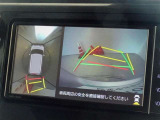 バックガイドモニターを装備しています、車庫入れもラクラクです。パノラミックビューモニターを搭載しています、上からの画像も表示されます。