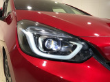 LEDヘッドライトで夜道も安心!