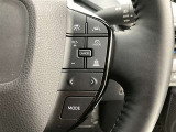 前方の車との車間を設定し、スピードを上げたり緩めたりを自動で行ってくれる追尾式の「レーダークルーズ」。上級装備の一つです!高級車にしかつかない嬉しい機能です。