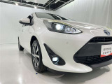 フォグランプ装着車です。暗い夜道の車両前方を明るく照らします