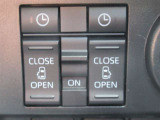 両側電動スライドドア。運転席から開閉できます。